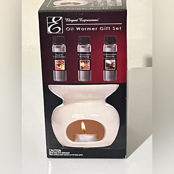 Elegant Expressions Oil Warmer Gift Set - Picture 1 of 3